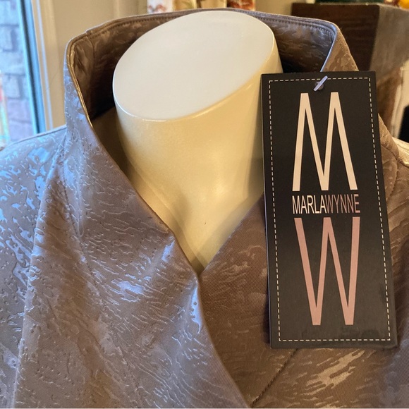 MarlaWynne Jackets & Coats Marla Wynne Dressup Vest Poshmark